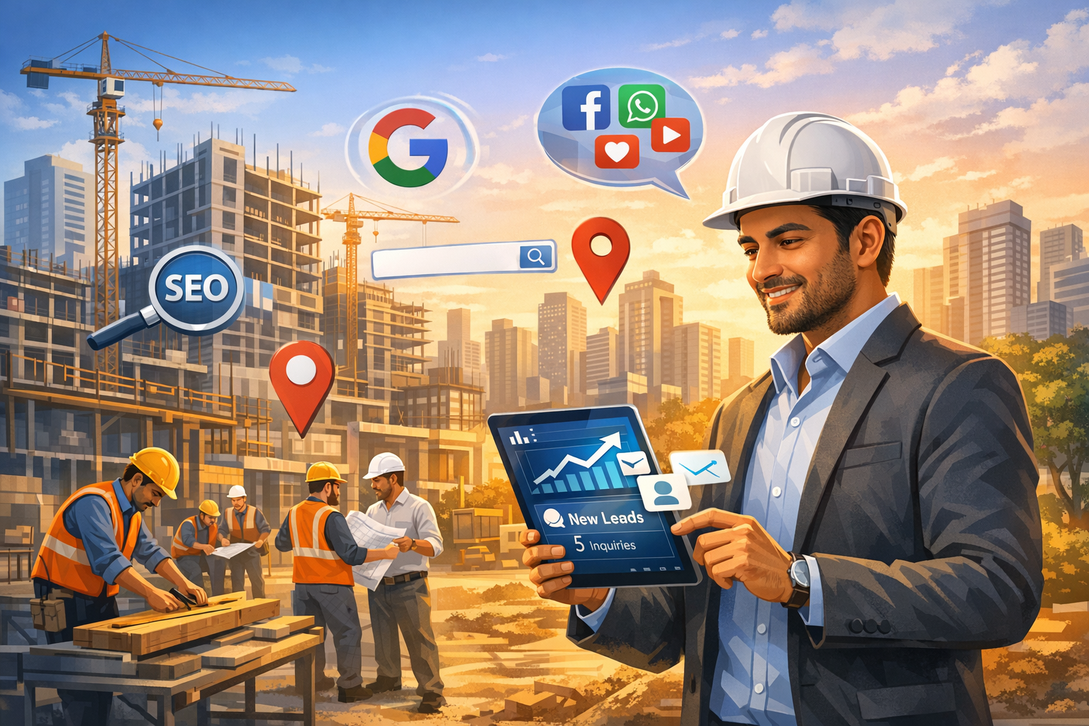 How to Get Construction Leads in India (Complete Guide for 2026)